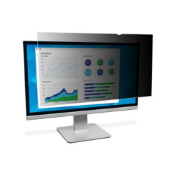 3M Bezrámový filtr for OptiPlex 3240 All-In-One , 5250 All-In-One 21.5" Monitors 16:9 - Filtr displeje ke zvýšení soukromí - šířka 21,5" - černá - pro Dell OptiPlex 3240, 5250 All In One