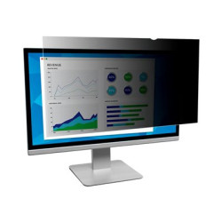 3M Bezrámový filtr for 27" Monitors 16:10 - Filtr displeje ke zvýšení soukromí - šířka 27" - černá