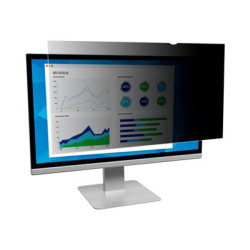 3M Bezrámový filtr for 19.5" Monitors 16:10 - Filtr displeje ke zvýšení soukromí - šířka 19,5" - černá