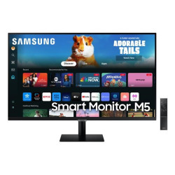 Samsung Smart M5 LS27DM500EUXDU LCD VA/PVA/MVA 27" 1920 x 1080 4ms 250nitů 3000:1 60Hz  Repro    Černá 