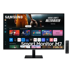 Samsung Smart M7 LS32DM702UUXDU LCD VA/PVA/MVA 32" 3840 x 2160 4ms 300nitů 3000:1 60Hz  Repro  USB-C  Černá 