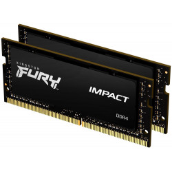 KINGSTON FURY Impact 32GB DDR4 2666MHz CL15 SO-DIMM KIT 2x 16GB