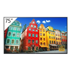 Sony Bravia Professional Displays FW-75BZ30J - 75" Třída úhlopříčky BRAVIA Professional Displays displej LCD s LED podsvícením - digital signage - 4K UHD (2160p) 3840 x 2160 - HDR - Direct LED