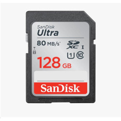 SanDisk SDXC karta 128GB Ultra (100MB s Class 10 UHS-I)