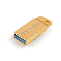 VERBATIM Flash Disk 64GB Metal Executive, USB 3.0, zlatá