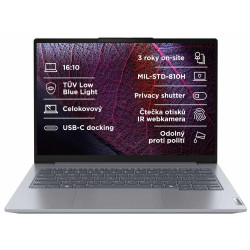 Lenovo ThinkBook 14 G7 ARP 14" AMD Ryzen™ 3 7335U 16 GB 512 GB AMD Radeon 660M Graphics Windows 11 Home Šedá