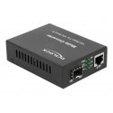 Delock - Konvertor médií s optickými vlákny - 10 GigE - 1000Base-T, 1000Base-X, 10GBase-T, 10GBase-R, 2.5GBase-T, 5GBase-T, 5GBase-R, 2.5GBase-X - SFP+ RJ-45