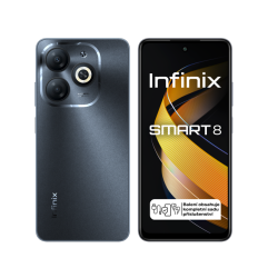 Infinix Smart 8 3(up to 6GB) +64GB gsm tel. Timber Black