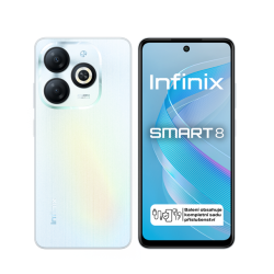 Infinix Smart 8 3(up to 6GB) +64GB gsm tel. Galaxy White