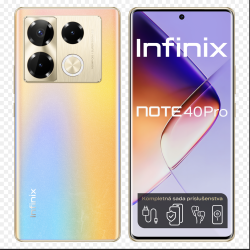 Infinix Note 40 PRO 12+256 gsm tel. Titan Gold