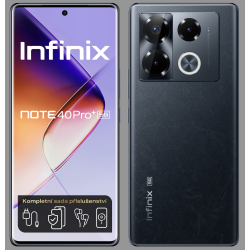 Infinix Note 40 PRO+ 5G 12+256 gsm tel. Obsidian Black