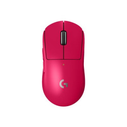 Logitech G PRO X SUPERLIGHT 2 - Myš - optický - 5 tlačítka - bezdrátový - 2.4 GHz - přijímač USB Logitech LIGHTSPEED - růžová