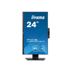 Iiyama ProLite XUB2490HSUH-B1 LCD IPS/PLS 23,8" 1920 x 1080 4ms 250nitů 1300:1 100Hz  Repro Pivot  Webcam Černá 