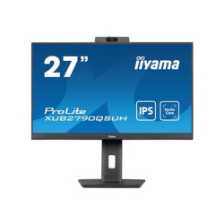 Iiyama ProLite XUB2790QSUH-B1 LCD IPS/PLS 27" 2560 x 1440 0,4ms 250nitů 1300:1 100Hz  Repro Pivot USB-C Webcam Černá 