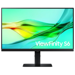 Samsung ViewFinity S6 LS24D600UAUXEN LCD IPS/PLS 24" 2560 x 1440 5ms 350nitů 1000:1 100Hz   Pivot USB-C  Černá 