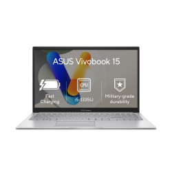 ASUS Vivobook 15 X1504VA 15,6" I5-1335U 16 GB 512 GB Intel Iris Xe Graphics G7 80EU Windows 11 Home Stříbrná