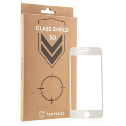 Tactical Glass 5D iPhone 7 8 SE2020 SE2022 White