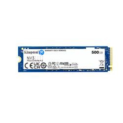 Kingston SSD 500GB NV3 NVMe™ PCIe M.2 2280 (ctení zápis: 6000 5000MB s;)