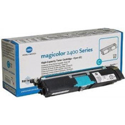 Originální toner, Konica Minolta MC 2400, 2430, cyan, 1710589007, 4500 str., A00W332