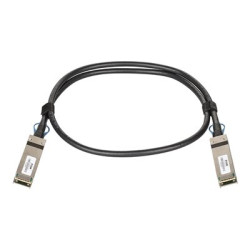 D-Link - Kabel pro přímé připojení 100GBase - QSFP28 do QSFP28 - pasivní - černá