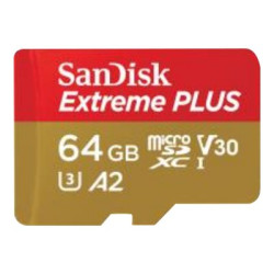 Extreme PLUS microSDXC 64GB+SD 200MB s