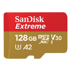 Extreme microSDXC 128GB+SD 190MB s