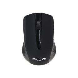 DICOTA Comfort - Myš - laser - bezdrátový - bezdrátový přijímač USB - černá