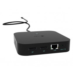 i-tec dokovací stanice USB-C Dual Display 1x USB-C 3x USB 3.1 2x USB 2.0 LAN Thunderbolt 3 Power Delivery 100W