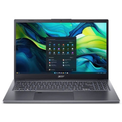 Acer Aspire 15 A15-51M 15,6" 3-100U 16 GB 512 GB Intel UHD Graphics 64EU Windows 11 Home Šedá