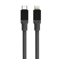 Tactical Fat Man Cable USB-C Lightning 1m Grey