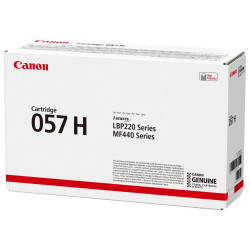 Canon originální toner CRG-057H BK (černý, 10 000str) pro Canon LBP228, LBP226, LBP223, MF449, MF446, MF445, MF443