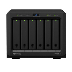 Synology DS620slim DiskStation (2C CeleronJ3355 2-2,5GHz 2GBRAM 6xSATA 2xUSB3.2 2xGbE)