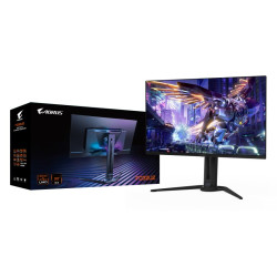 GIGABYTE AORUS FO32U2 OLED 31,5" 3840 x 2160 0,03ms 250 nitů 1500000:1 240Hz Repro Pivot USB-C Černá