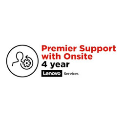 Lenovo Premier Support - Prodloužená dohoda o službách - náhradní díly a práce (pro systém s Premier Support na 1 rok) - 4 let (z původního data zakoupení vybavení) - na místě - doba vyřízení požadavku: příští prac. den - pro ThinkPad X1 Carbon Gen 9; X1 Extreme Gen 4; X1 Titanium Yoga Gen 1; X13 Yoga Gen 2