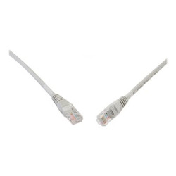 Patch kabel CAT5E UTP PVC 10m šedý, Patch kabel CAT5E UTP PVC 10m šedý non-snag-proof C5E-155GY-10MB