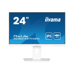 Iiyama ProLite XUB2497HSN-W1 LCD IPS/PLS 23,8" 1920 x 1080 1ms 250nitů 1300:1 100Hz  Repro Pivot USB-C  Bílá 