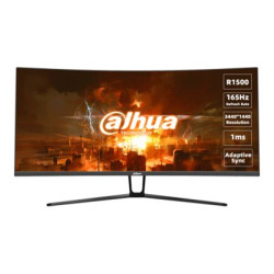 Dahua LM34-E330C Gaming, 34 VA Curved 1500R 21:9 3440x1440 165Hz 350nits 3000:1 1ms DP1.4×2 HDMI2.0×2 Audio out×1 120% sRGB VESA 3Y