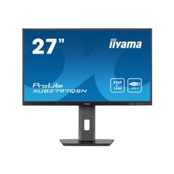 Iiyama ProLite XUB2797QSN-B1 LCD IPS/PLS 27" 2560 x 1440 1ms 250nitů 1300:1 100Hz  Repro Pivot USB-C  Černá 