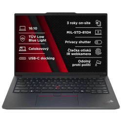 Lenovo ThinkPad E14 Gen 6 (AMD) 14" R5-7535HS 16 GB 512 GB AMD Radeon 660M Graphics Windows 11 Home Černá