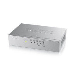 ZyXEL GS-105B 5-port 10 100 1000Mbps Gigabit Ethernet switch, desktop, metal housing