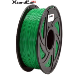 XtendLAN PLA filament 1,75mm průhledný zelený 1kg