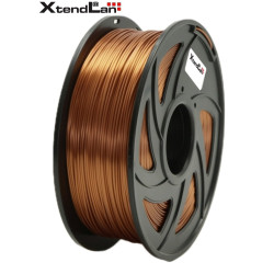 XtendLAN PLA filament 1,75mm cihlově hnědý 1kg