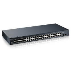 ZyXEL GS1900-48, 48-port GbE L2 Smart Switch, rackmount