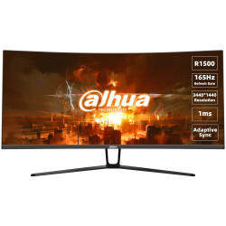 DAHUA 34" LED LM34-E330C herní VA panel 3440x1440 (UW-QHD) 3000:1 1ms 350 cd m2 DP HDMI VESA 75x75 černý