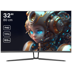 DAHUA 32" LED LM32-E230CN herní VA panel 1920x1080 (FHD) 3000:1 1ms 300 cd m2 HDMI DP VESA 75x75 černý