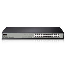 STONET by NETIS ST3124GS GBit switch 24x 10 100 1000Mbps 24port rack kovový