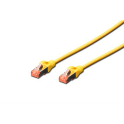 Digitus Patch Cable,S-FTP, CAT 6, AWG 27 7, LSOH, Měď, žlutý 5m