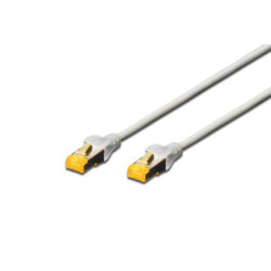 Digitus CAT 6A S-FTP patch cable, LSOH, Cu, AWG 26 7, Length 10m , color grey