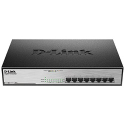 D-Link DGS-1008MP 8 Port Desktop Switch with 8 PoE Ports