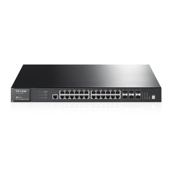 TP-Link T2700G-28TQ JetStream 28-Port Gigabit Stackable L2+ Managed Switch